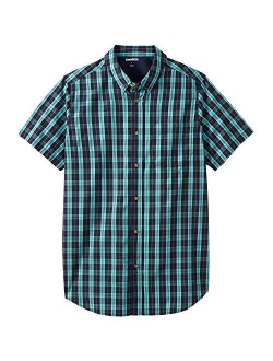 KingSize Men's Big and Tall Short-Sleeve Sport Shirt