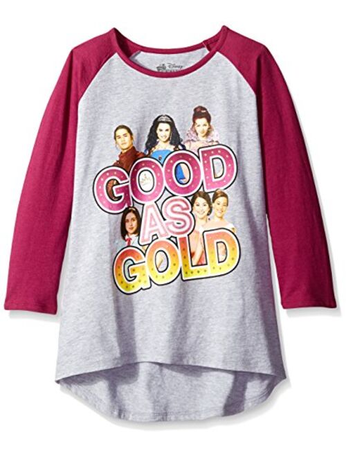 Descendants Big Girls' Both Worlds Raglan T-Shirt