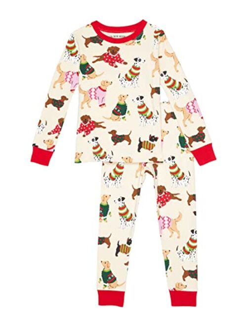 Little Blue House by Hatley Boys' Long Sleeve Printed Pajama Set