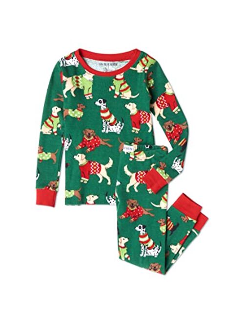 Little Blue House by Hatley Boys' Long Sleeve Printed Pajama Set