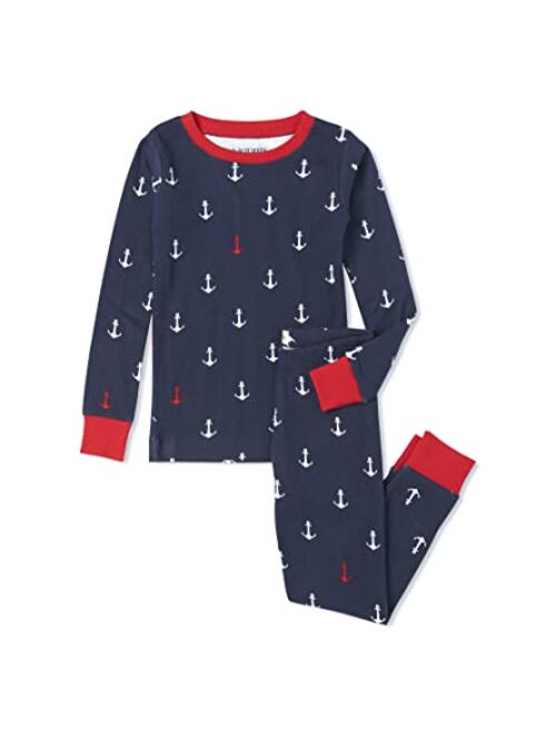 Little Blue House by Hatley Boys' Long Sleeve Printed Pajama Set