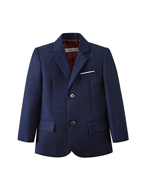 YuanLu Boys' Formal Suits Blazer Jacket Coat for Kids