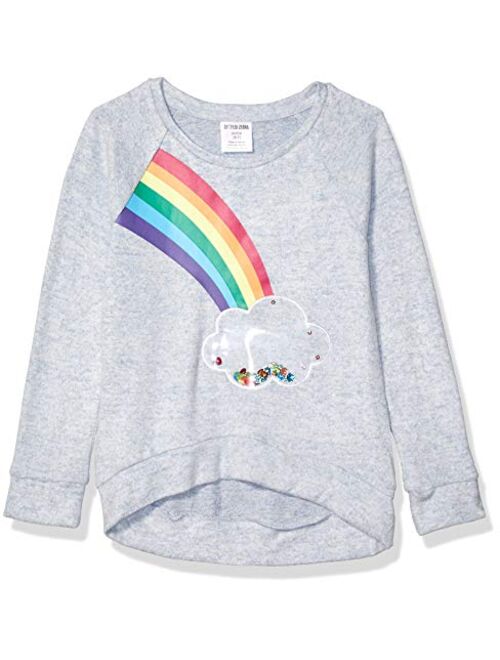 Amazon Brand - Spotted Zebra Girl's Long-Sleeve Cozy Raglan Tops