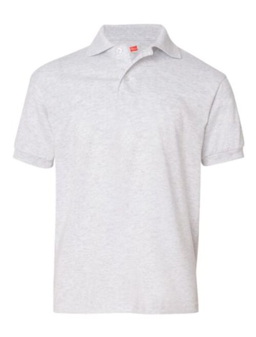 Hanes Boy's Kids' Cotton-Blend Jersey Polo (054Y)