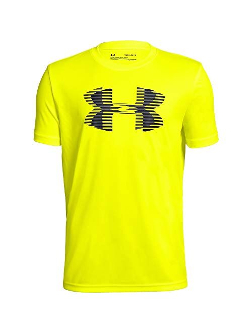 Under Armour Boys' Tech Big Logo Solid T-Shirt Short Sleeve