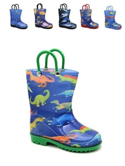 Storm Kidz Kids Boys Printed Rainboots Assorted Prints Toddler/Little Kid/Big Kid Sizes