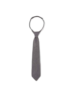 Boys' Adjustable Solid 14-20 Size Tie