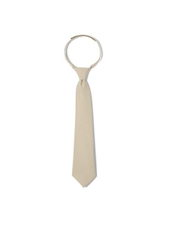 Boys' Adjustable Solid 14-20 Size Tie