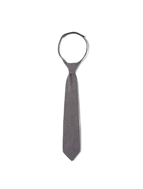 French Toast Boys' Adjustable Solid 14-20 Size Tie