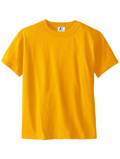 Russell Athletic Big Boys' Basic Cotton Blend T-Shirt