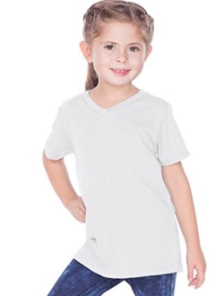 Kavio! Toddlers V Neck Short Sleeve