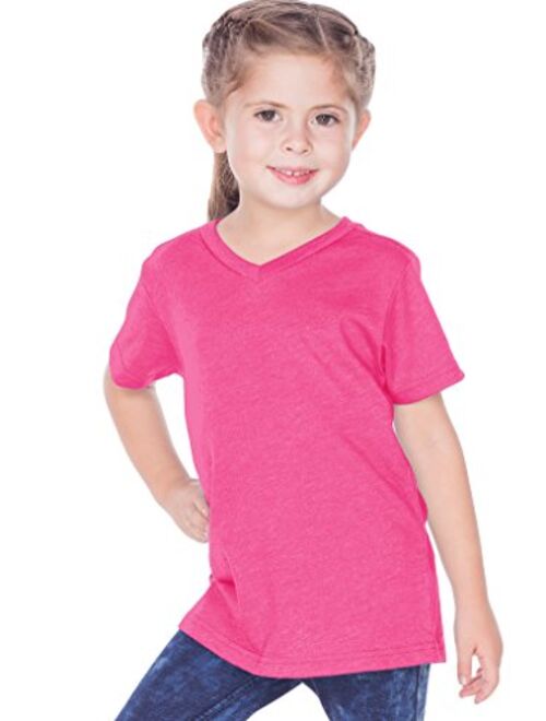 Kavio! Toddlers V Neck Short Sleeve