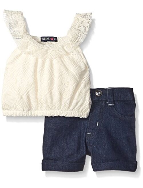 Limited Too Girls' Knit Top and Short Set