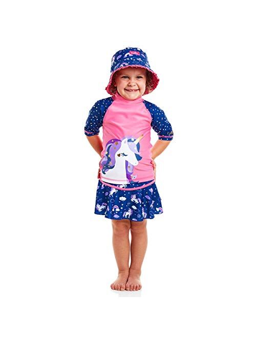 UV SKINZ Girls 3 Piece Swim Set