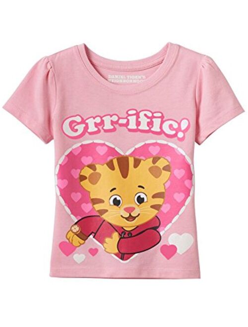 Daniel Tiger Toddler Girls Short Sleeve Tee