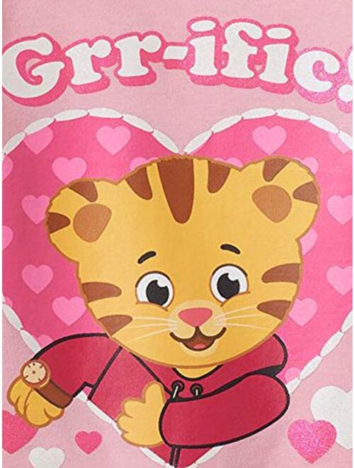 Daniel Tiger Toddler Girls Short Sleeve Tee