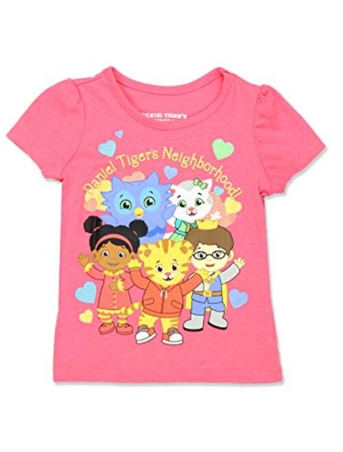 Daniel Tiger Toddler Girls Short Sleeve Tee