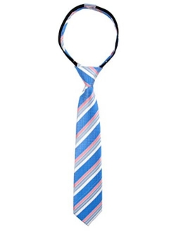 Boys' Pre-tied Woven Zipper Tie