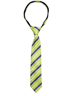 Boys' Pre-tied Woven Zipper Tie