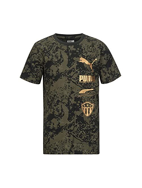 PUMA Boys' No.1 Logo Performance Tee