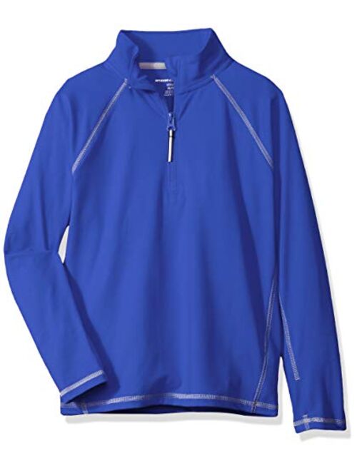 Amazon Essentials Boys' Half-Zip Active Jacket