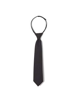 Boys' Adjustable Solid 8-12 Size Tie