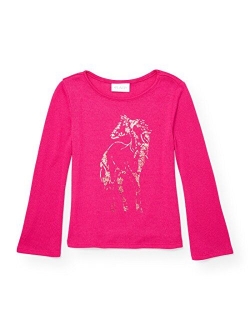 Girls' Long Sleeve Graphic T-Shirt