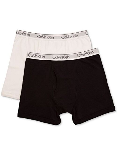 Calvin Klein Boy's Assorted Boxer Briefs (Pack of 2)