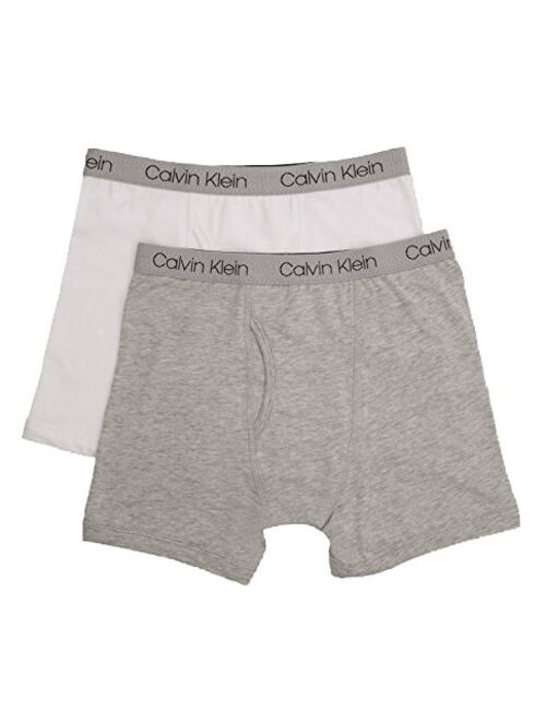 Calvin Klein Boy's Assorted Boxer Briefs (Pack of 2)