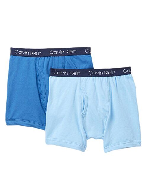 Calvin Klein Boy's Assorted Boxer Briefs (Pack of 2)