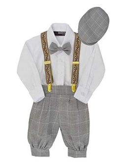 Gino Giovanni Baby Boys Vintage Knickers Outfit Suspenders Set