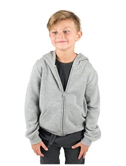 Kids & Toddler Boys Girls Sweatshirt Hoodie Jacket Variety of Colors (Size 2-14 Years)