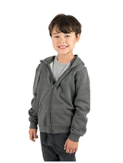 Kids & Toddler Boys Girls Sweatshirt Hoodie Jacket Variety of Colors (Size 2-14 Years)