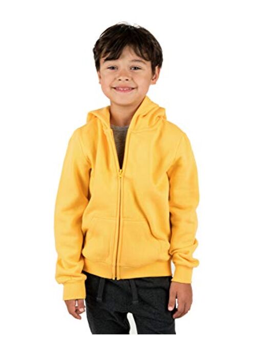 Leveret Kids & Toddler Boys Girls Sweatshirt Hoodie Jacket Variety of Colors (Size 2-14 Years)