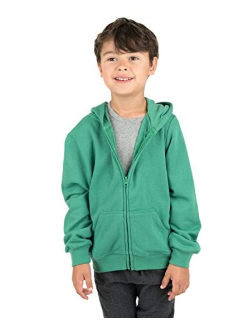 Leveret Kids & Toddler Boys Girls Sweatshirt Hoodie Jacket Variety of Colors (Size 2-14 Years)