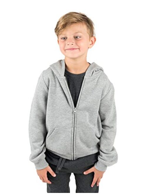 Leveret Kids & Toddler Boys Girls Sweatshirt Hoodie Jacket Variety of Colors (Size 2-14 Years)