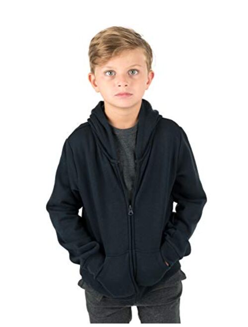 Leveret Kids & Toddler Boys Girls Sweatshirt Hoodie Jacket Variety of Colors (Size 2-14 Years)