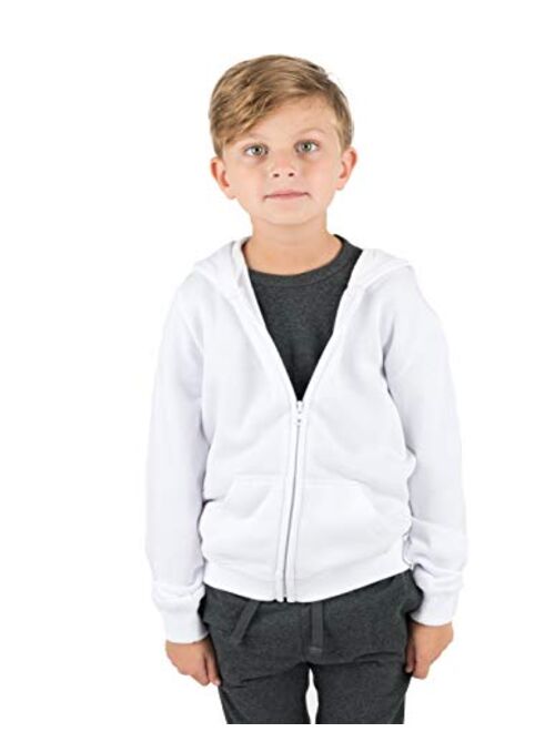 Leveret Kids & Toddler Boys Girls Sweatshirt Hoodie Jacket Variety of Colors (Size 2-14 Years)