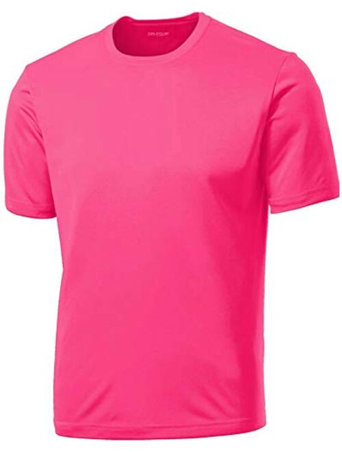 Dri-Equip Youth Athletic All Sport Training Tee Shirts in 24 Colors