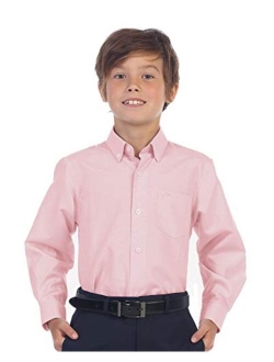 Boy's Oxford Long Sleeve Dress Shirt