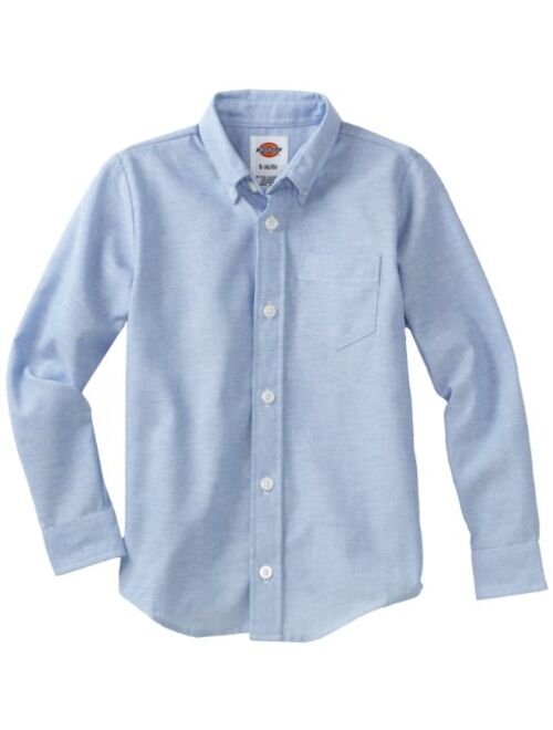 Dickies Boys' Long Sleeve Oxford Shirt