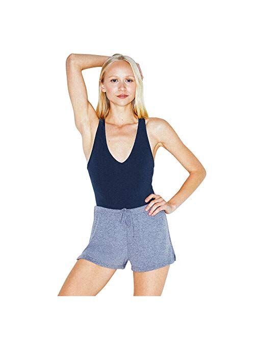 American Apparel Women's Cotton Spandex Sleeveless Tank Bodysuit