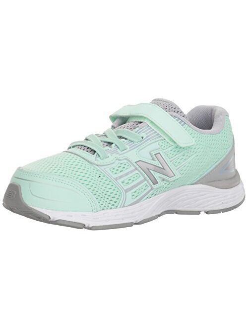 New Balance Kids' 680V5 Hook and Loop Running Shoe