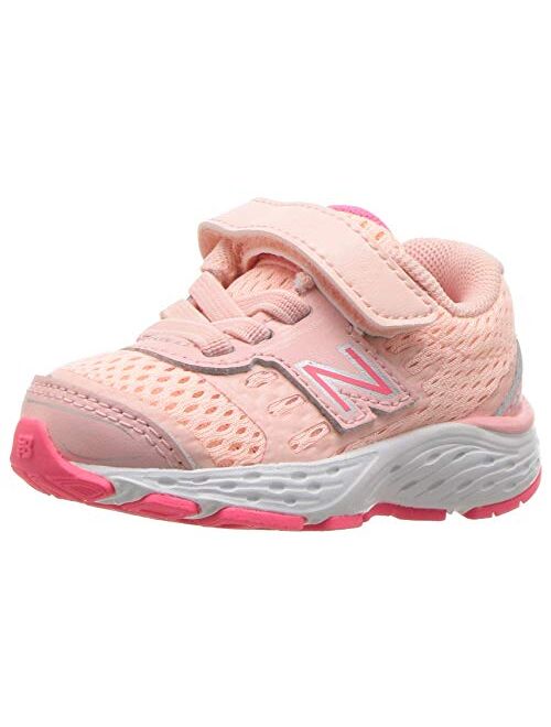 New Balance Kids' 680V5 Hook and Loop Running Shoe