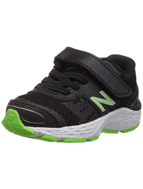 New Balance Kids' 680V5 Hook and Loop Running Shoe