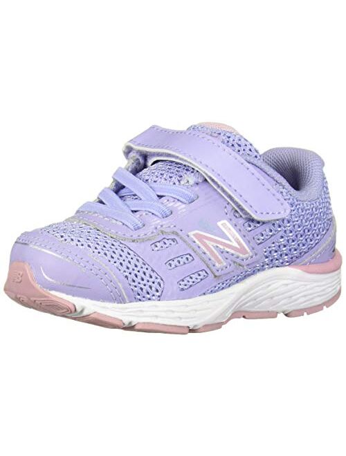 New Balance Kids' 680V5 Hook and Loop Running Shoe