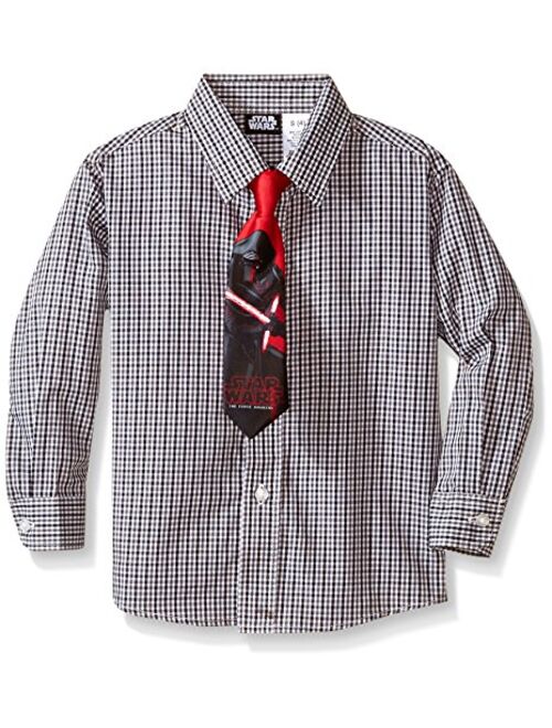 Star Wars Boys' Dress Shirt and Star Wars Tie