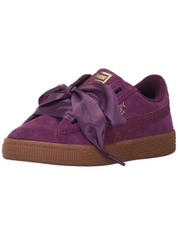 Unisex-Kids Suede Heart Snk