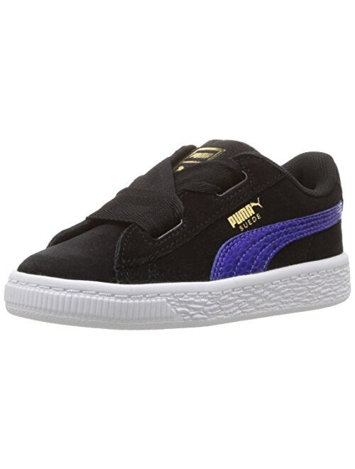 PUMA Unisex-Kids Suede Heart Snk