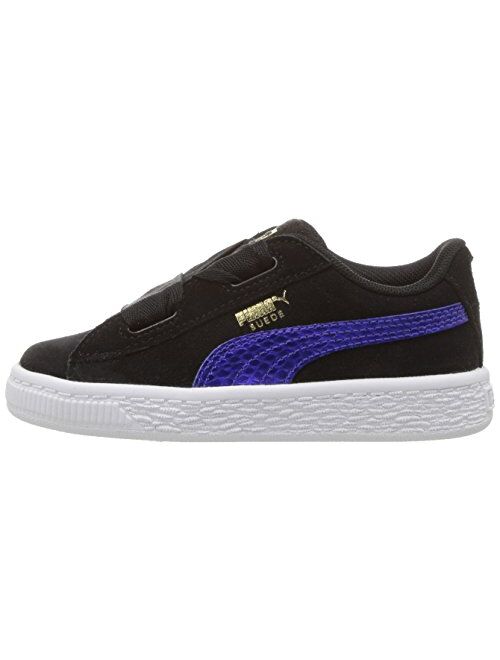 PUMA Unisex-Kids Suede Heart Snk